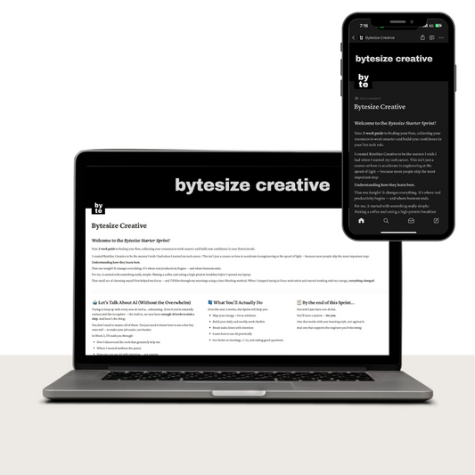 Bytesize Creative Starter Kit